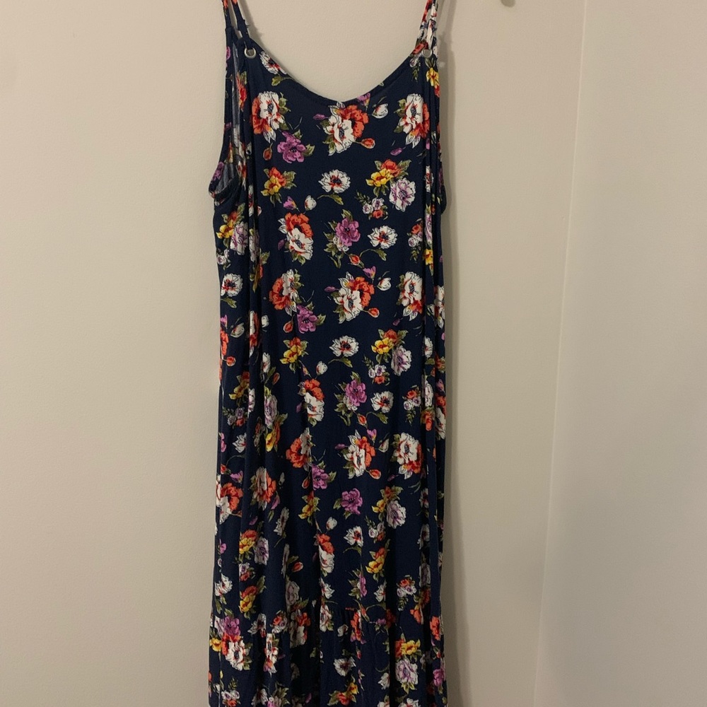 Floral Spaghetti Strap Dress